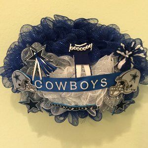 DALLAS COWBOYS FOOTBALL WALL HANGING